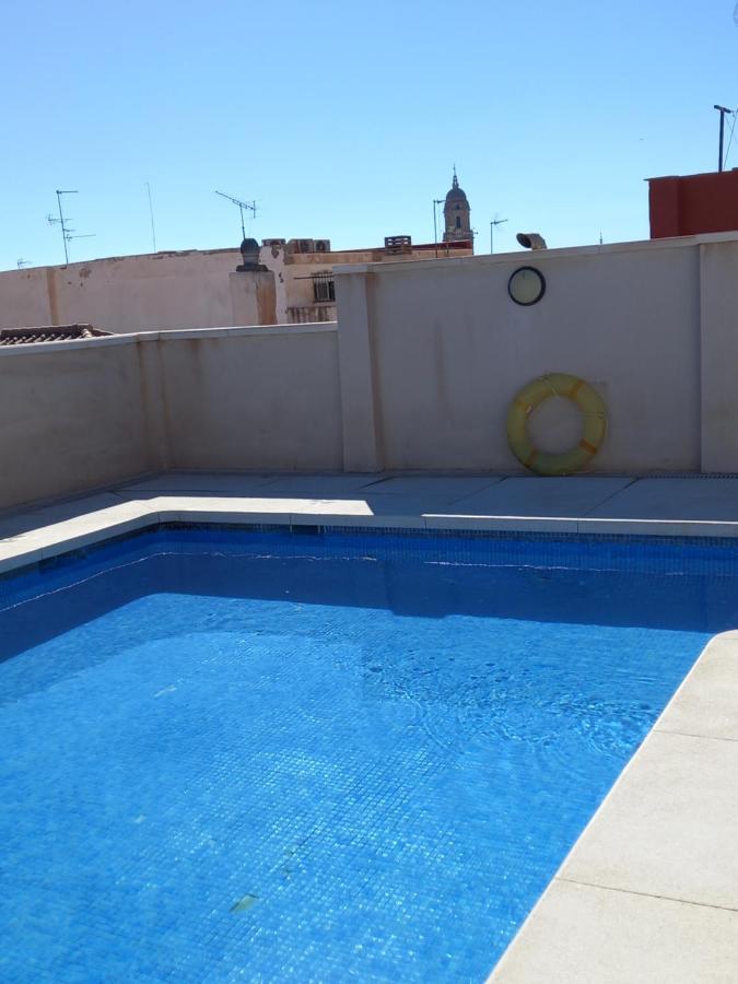 Apartamento Eursu centro con piscina Málaga Esterno foto