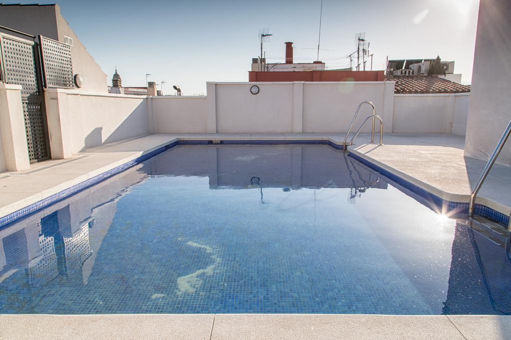 Apartamento Eursu centro con piscina Málaga Esterno foto