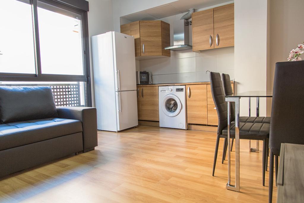 Apartamento Eursu centro con piscina Málaga Esterno foto